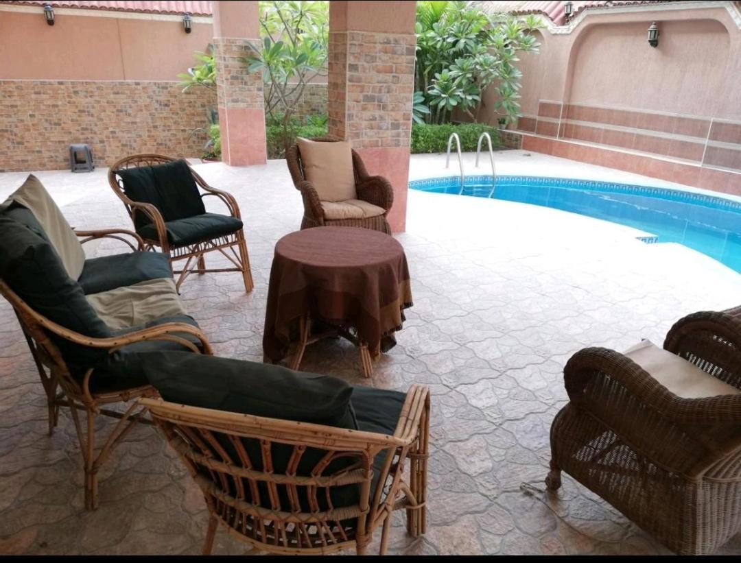 Ferienwohnung Hidden Gem With Pool Access In New Kairo Exterior foto